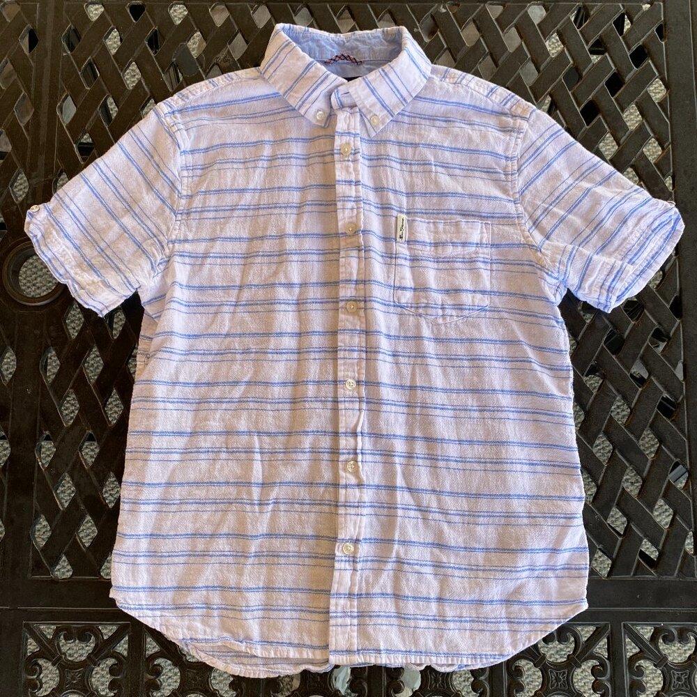 Ben Sherman Stripe Buttondown Shirt - Size Medium